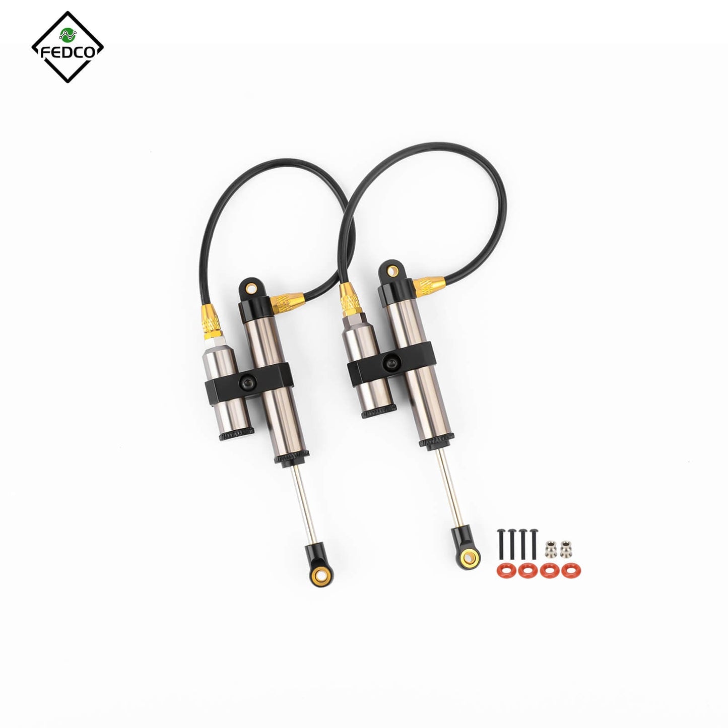 FEDCO 112MM Shocks Negative Pressure Shocks For RedCat Everest Gen7 SCX10 Upgrade Parts 1/10 RC Crawler - FEDCO