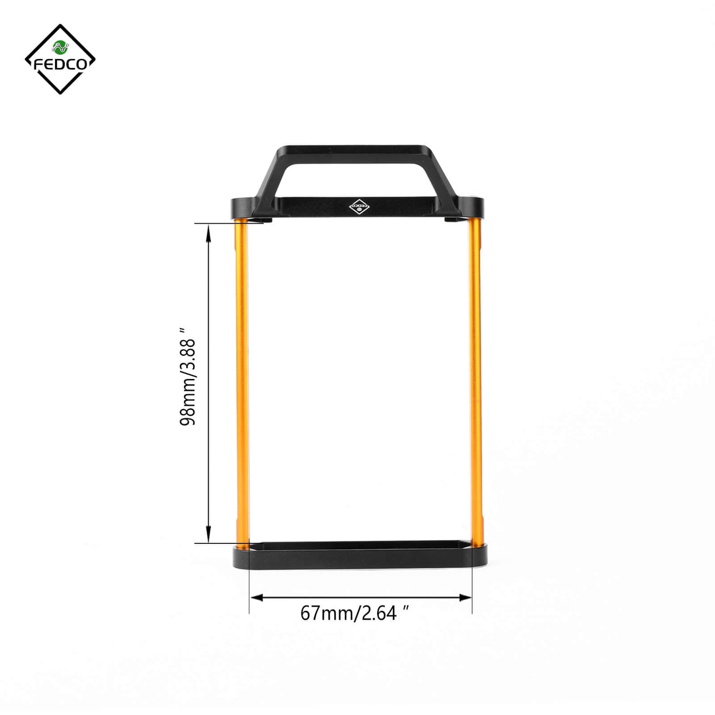 FEDCO Aluminum Transmitter Protector Frame RC Remote Radio Controller Bracket for NB4 Pro NB4 Lite NB4 Transmitter Upgrades - FEDCO