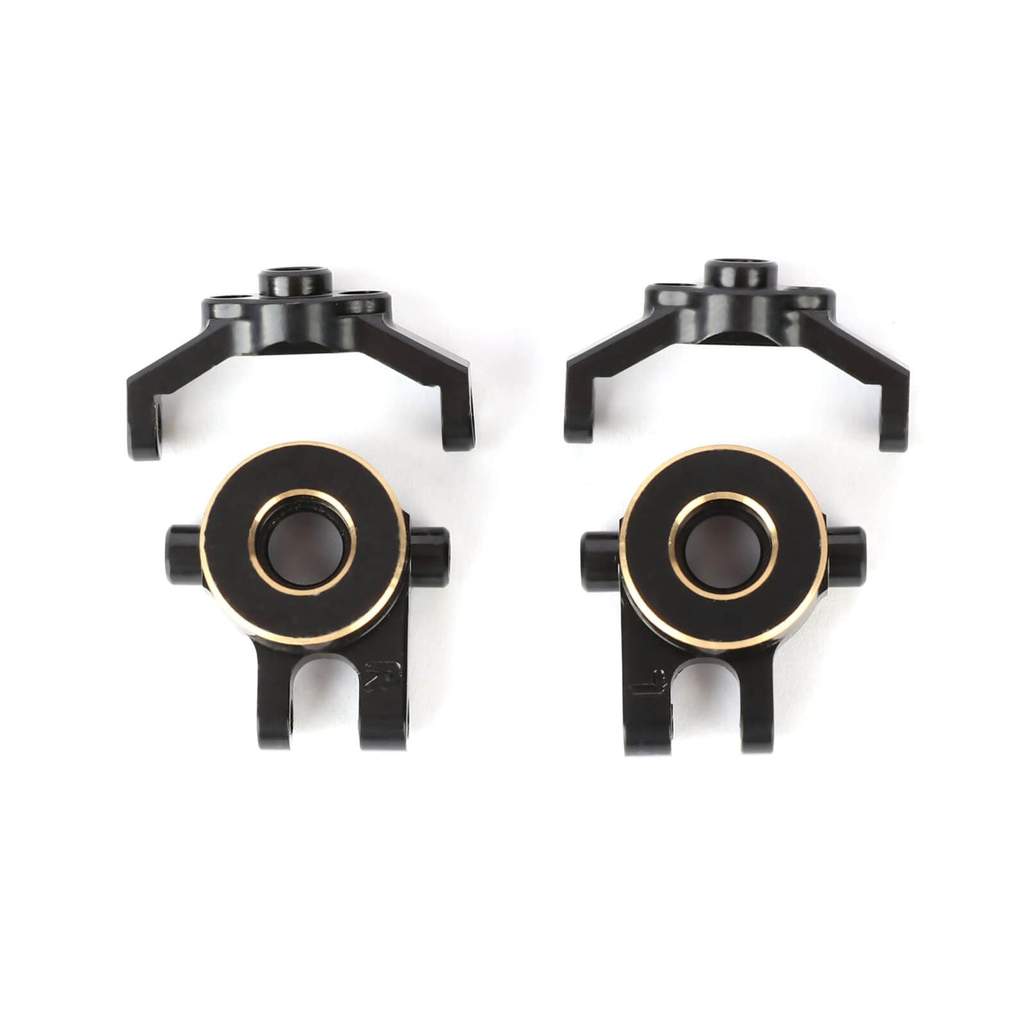 FEDCO Brass Steering Knuckles With Caster Blocks C - Hubs Set For TRX4M Upgrade Parts 1/18 RC Crawler - FEDCO