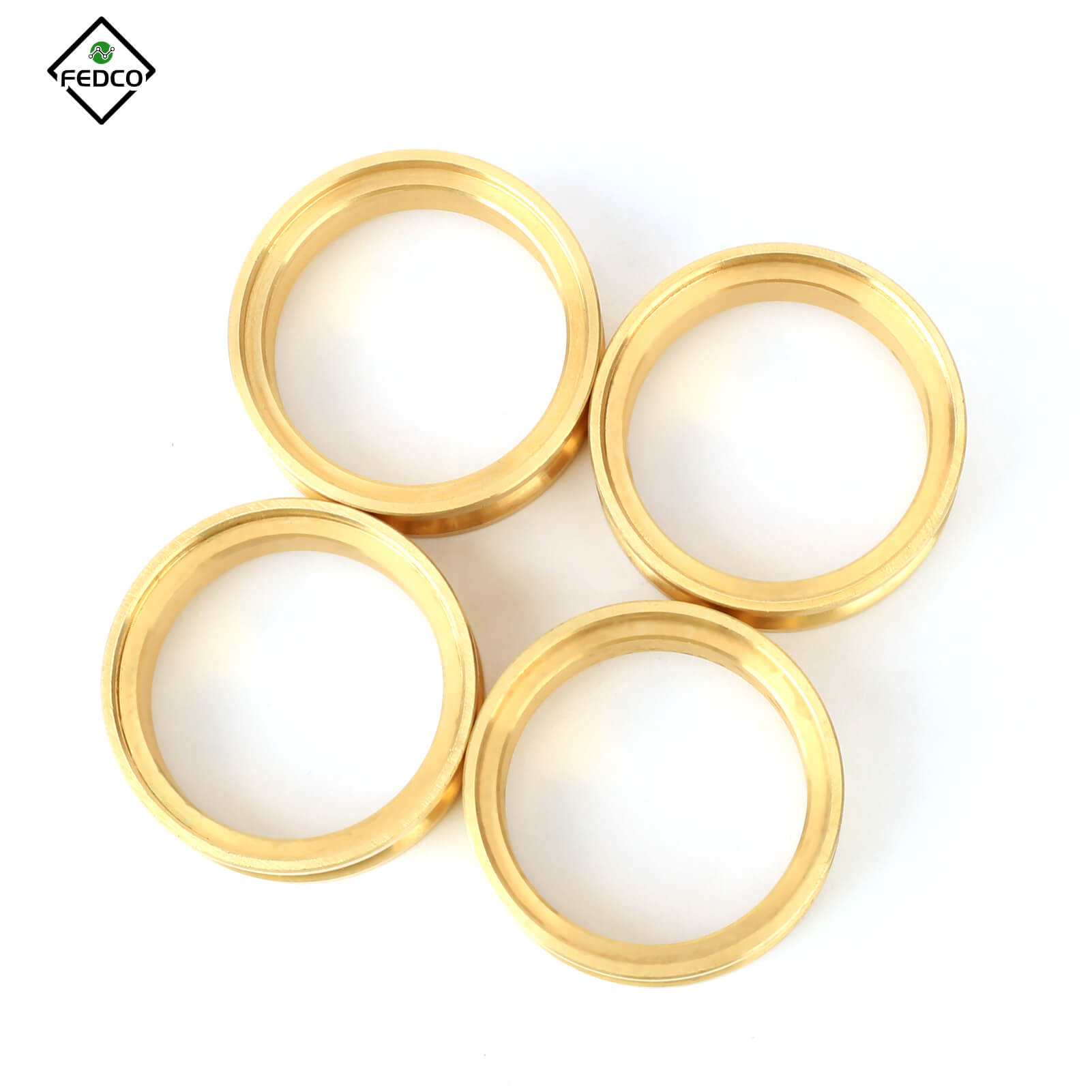 FEDCO FCX24 Brass Counterweights 152g Wheel Weighted Ring Wheel Counterweights for FMS FCX18 FCX24 Upgrade Parts 1/24 1/18 RC Crawler - FEDCO