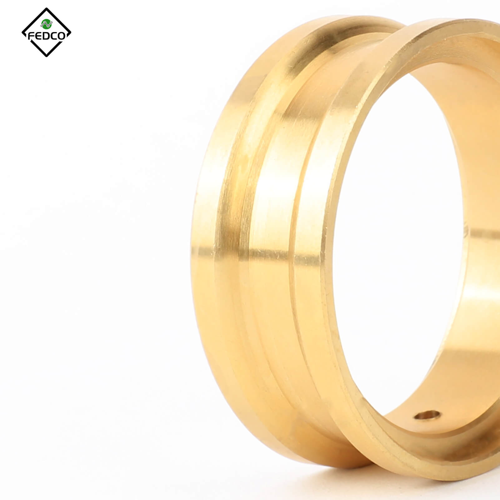 FEDCO FCX24 Brass Counterweights 152g Wheel Weighted Ring Wheel Counterweights for FMS FCX18 FCX24 Upgrade Parts 1/24 1/18 RC Crawler - FEDCO