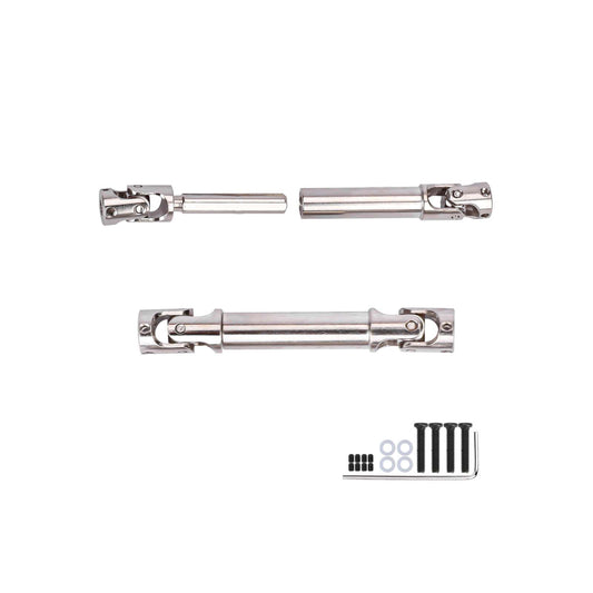 FEDCO FCX24 Driveshafts Steel Center Drive Shaft for FMS FCX24 K5 Blazer FCX LC80 Upgrades 1/24 RC Crawler - FEDCO