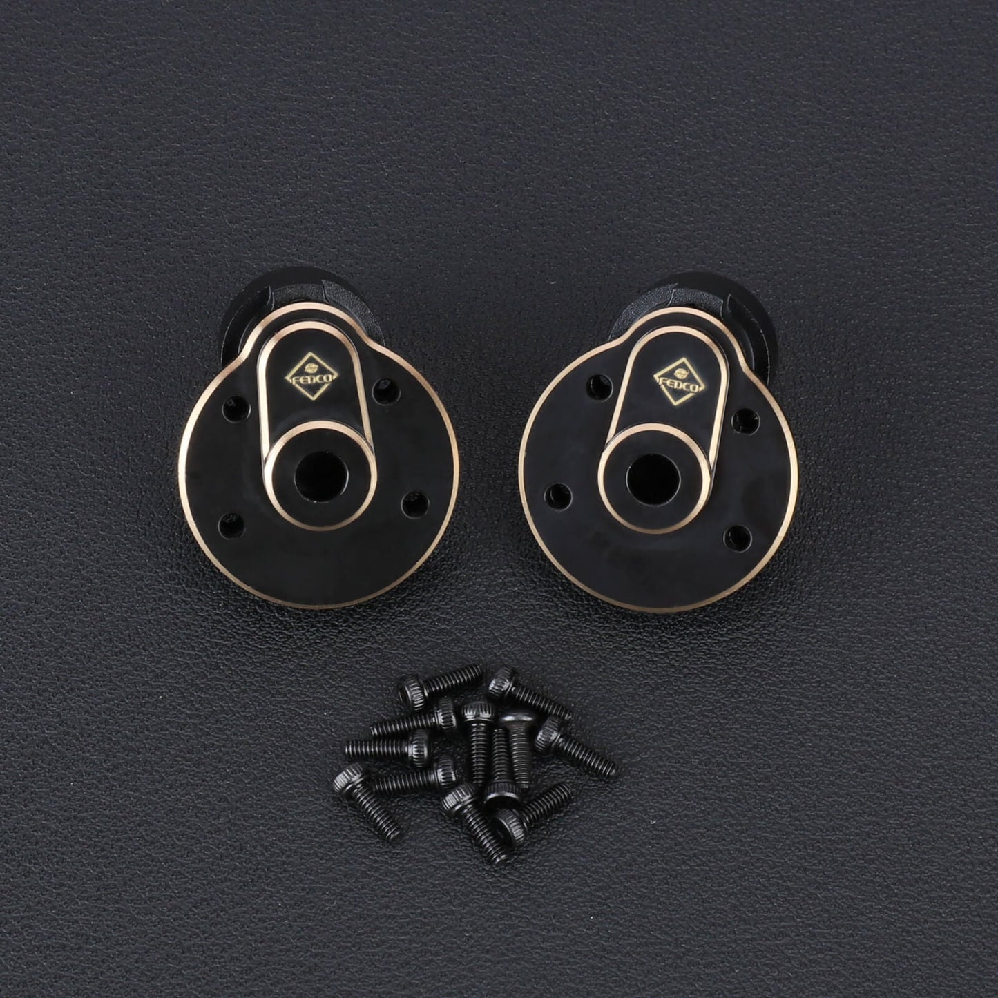 FEDCO Redcat Ascent 18 Rear Outer Portal Housing With Brass Axles Cover For Redcat Ascent 18 Upgrade Parts 1/18 RC Crawler - FEDCO