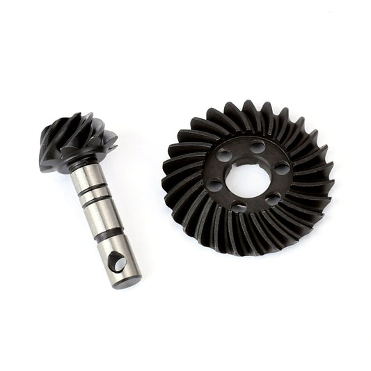 FEDCO SCX10 Gears 30T/8T 27T/8T Overdrive Steel Helical Gears 6 Bolt Heavy Duty Gear with Bevel Gear Set for Axial SCX10III SCX10 Pro Upgrade Parts 1/10 RC Crawler - FEDCO