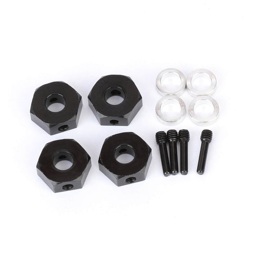 FEDCO SCX10 Hex 12MM Hub Hex Screw Shaft& Spacer Wheel Hex Adapter For Axial SCX10III SCX10 Pro Capra 1.9 UTB Upgrade Parts 1/10 RC Crawler - FEDCO
