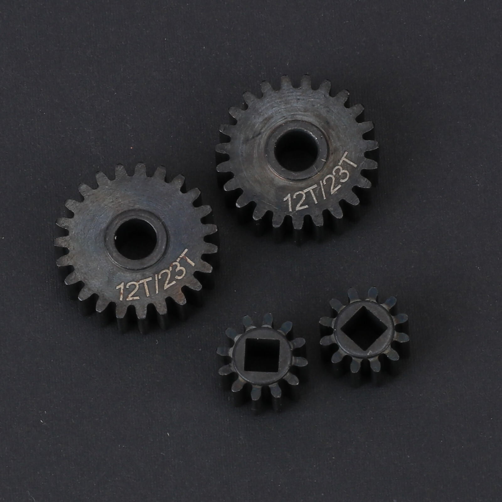 FEDCO SCX10III Portal Gear Set 23T/12T Harden Steel Gears for Axial SCX10 III Upgrade Parts 1/10 RC Crawler - FEDCO