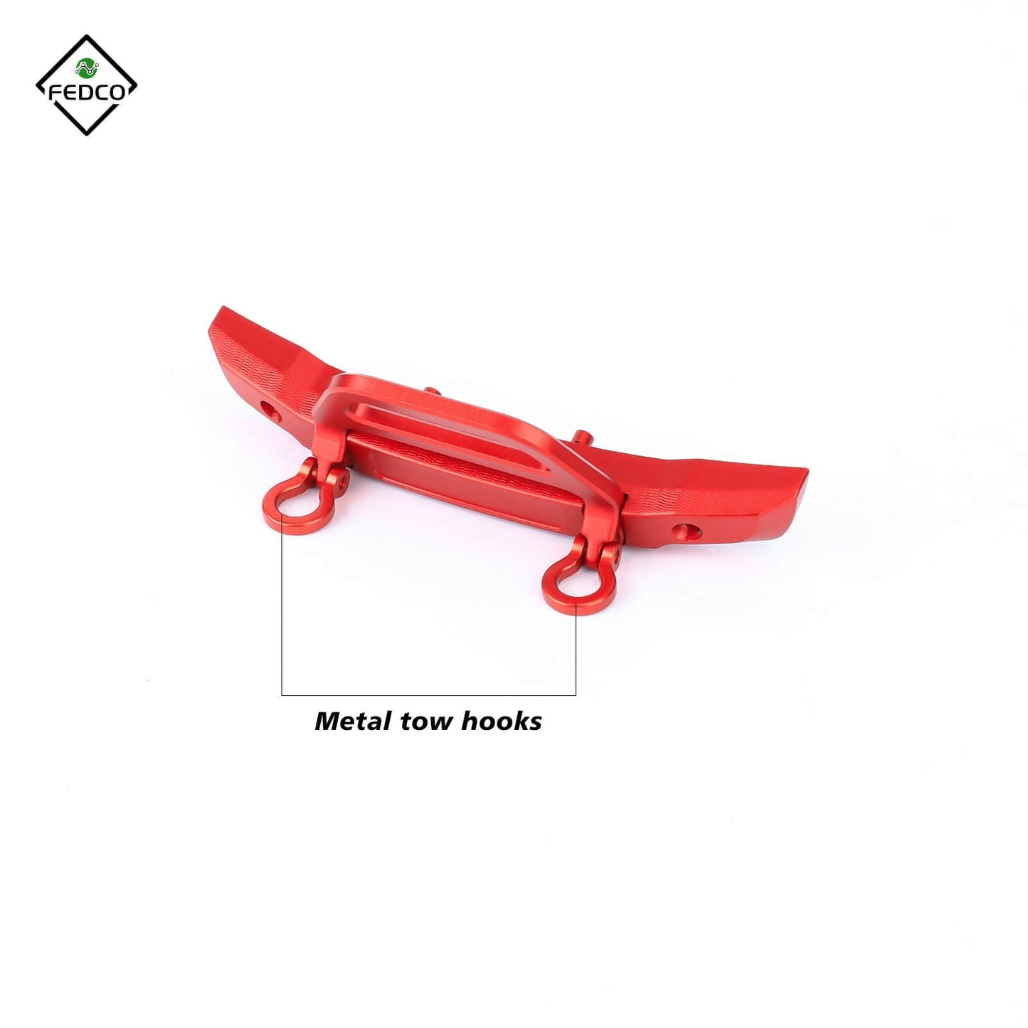 FEDCO SCX24 Front Bumper For Axial SCX24 Upgrades 1/24 RC Crawler - FEDCO