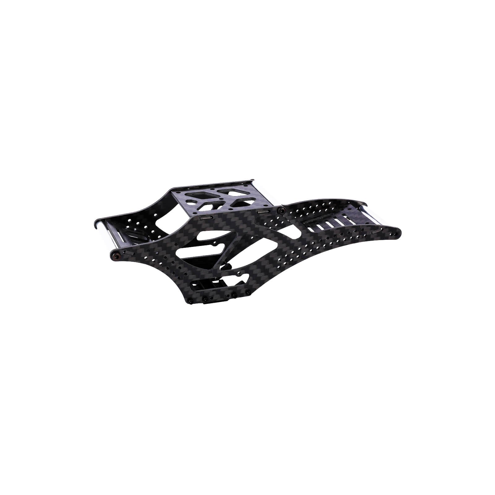 FEDCO SCX24 LCG Chassis Carbon Fiber Chassis Frame Kit for Axial SCX24 Upgrade Parts 1/24 RC Crawler - FEDCO