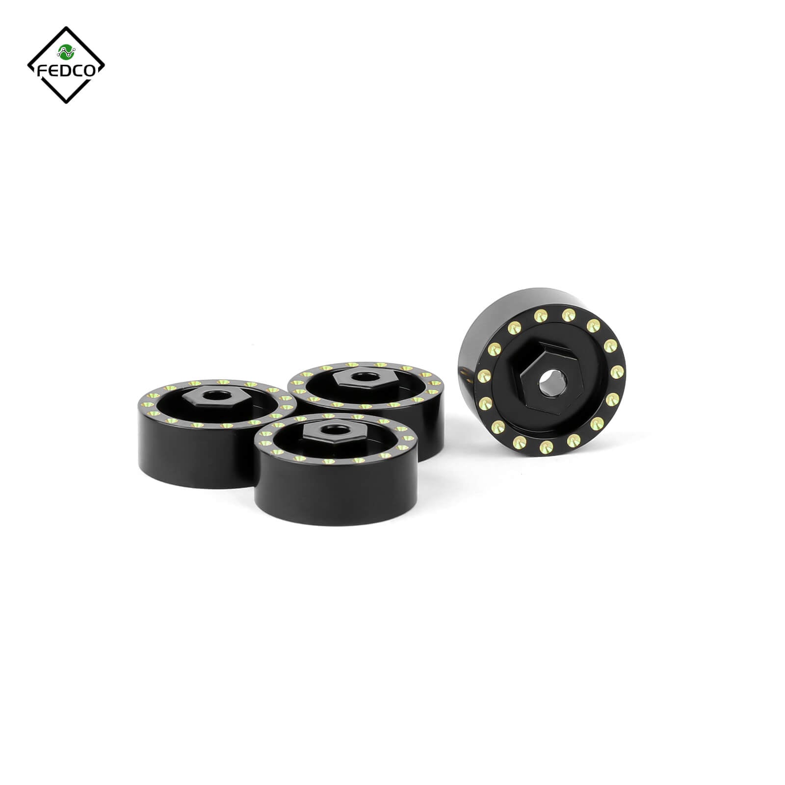 FEDCO SCX24 Wheel Weights 9g Counterweight For Axial SCX24 Upgrade Parts 1/24 RC Crawler - FEDCO