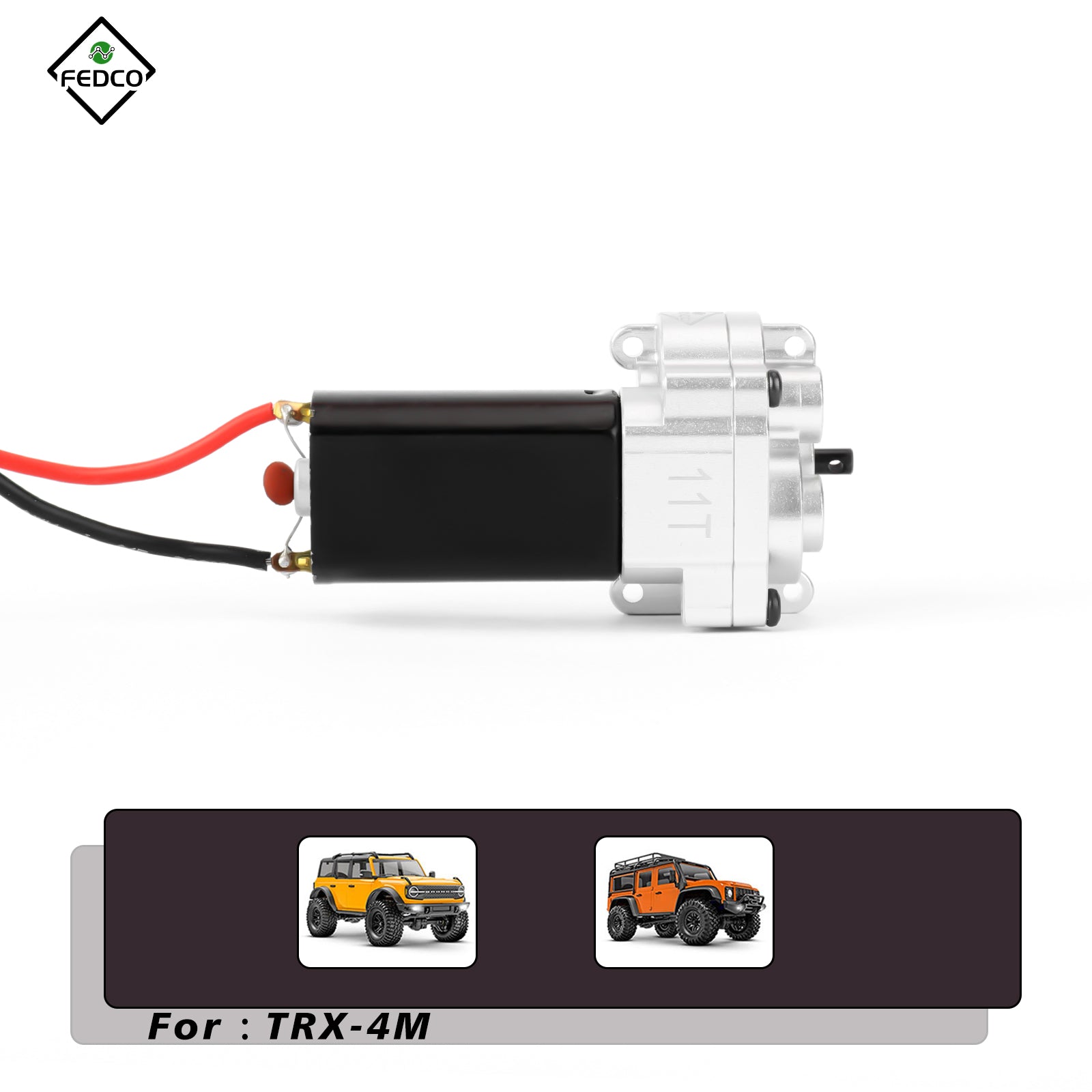 FEDCO TRX4M 180 32T Motor Transmission For TRX4M 1/18 RC Crawler Upgrade Parts - FEDCO