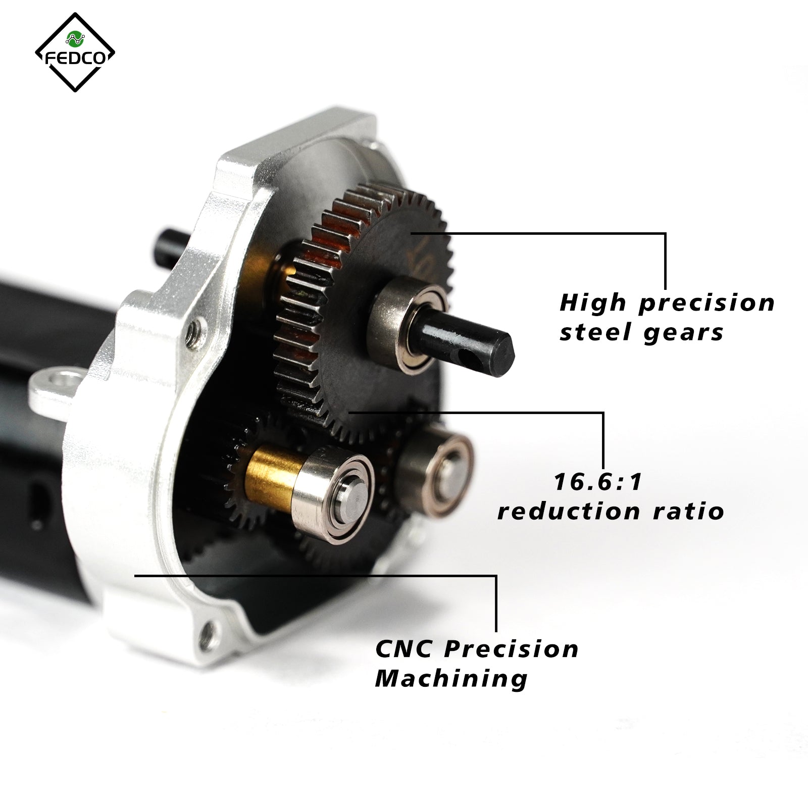 FEDCO TRX4M 180 32T Motor Transmission For TRX4M 1/18 RC Crawler Upgrade Parts - FEDCO