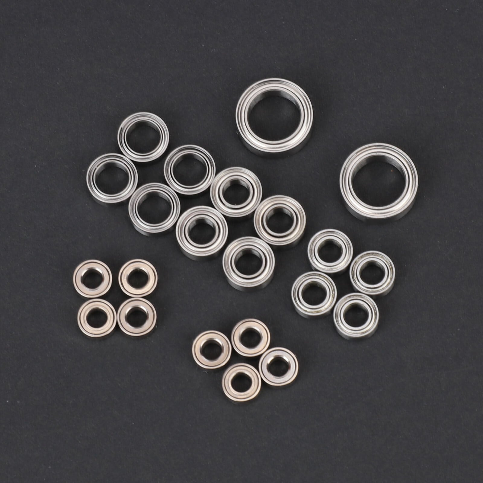 FEDCO TRX4M Bearing Kit 22PCS Steel Sealed Ball Bearings Set For TRX4M Upgrade Parts 1/18 RC Crawler - FEDCO