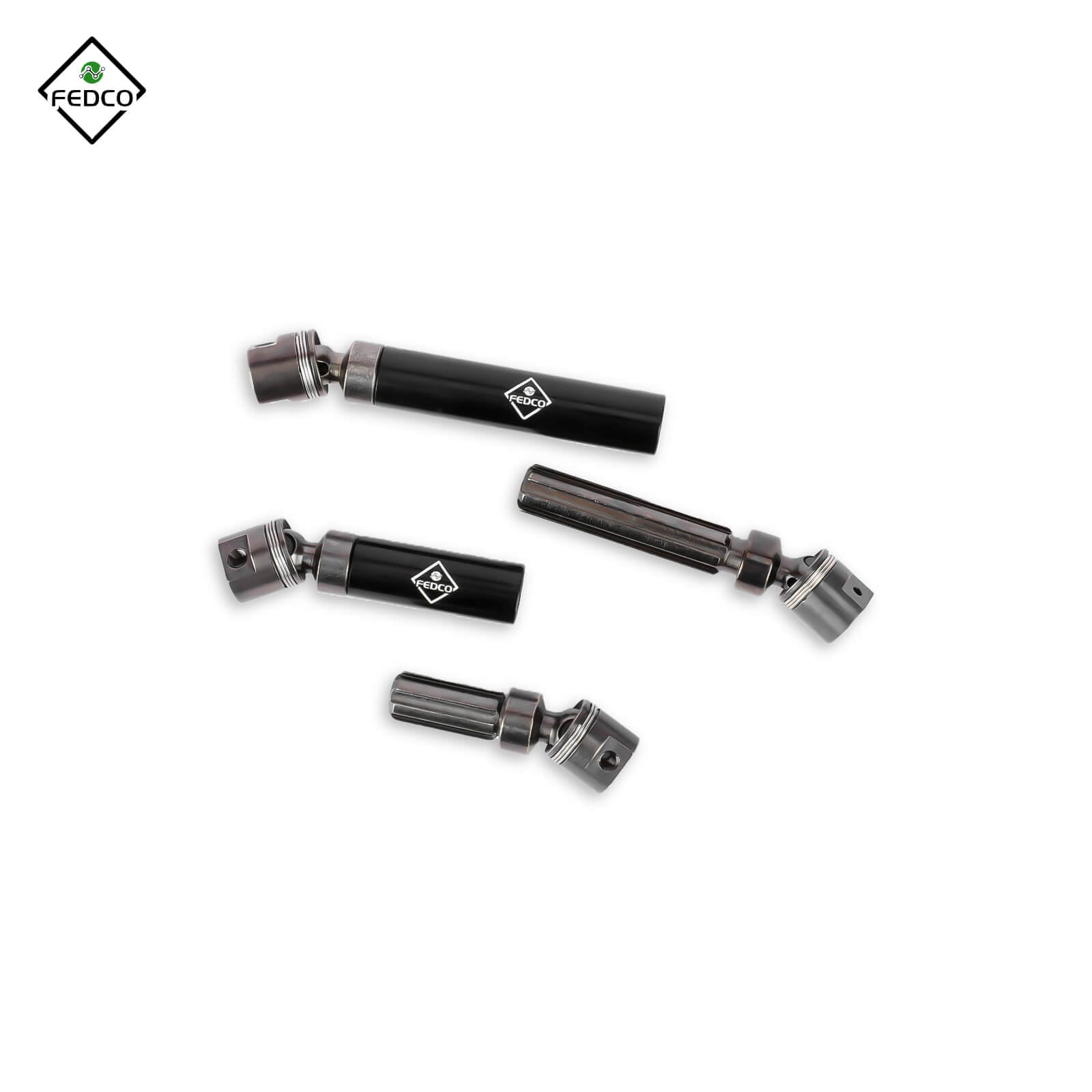 FEDCO UTB18 Driveshafts 66 - 76MM 84 - 105MM For Axial Capra UTB18 Upgrades Trail 4WD 1/18 RC Crawler - FEDCO