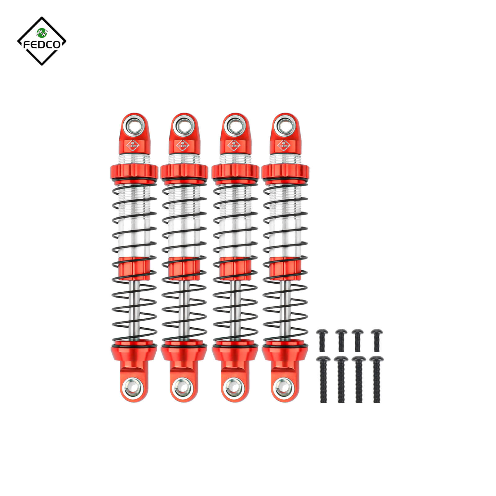 FEDCO UTB18 Shocks 92MM For Axial Capra UTB18 Upgrades Trail 4WD 1/18 RC Crawler - FEDCO