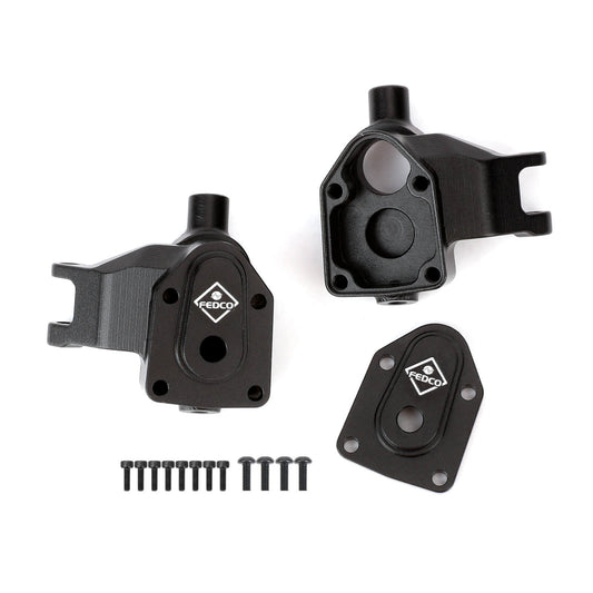 FEDCO UTB18 Steering Knuckles Set Portal Steering Hub For Axial UTB18 Upgrades Capra Trail 4WD 1/18 RC Crawler - FEDCO