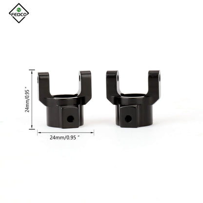 FEDCO Caster Blocks C-Hubs Caster Mounts For RedCat Everest Gen7 RC Crawler Upgrade Parts