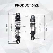 FEDCO HobbyPlus Arktos Shocks 59MM For HobbyPlus CR18P Arktos 6x6 Upgrades