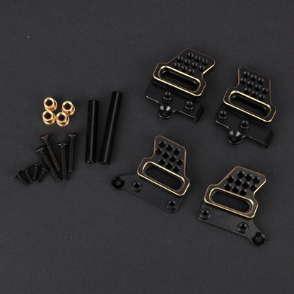 FEDCO Shock Mount Brass Multiple Positions Shock Bracket for TRX4M Upgrades 1/18 RC Crawler