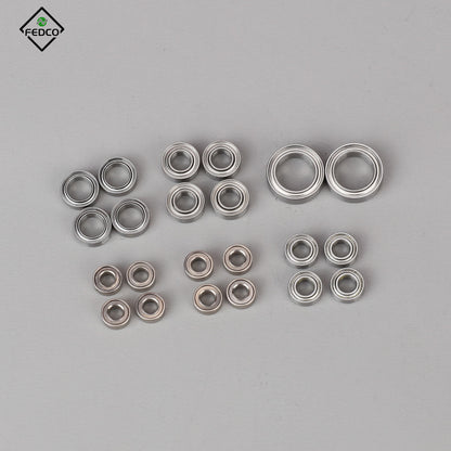 FEDCO TRX4M Bearing Kit 22PCS Steel Sealed Ball Bearings Set For TRX4M Upgrade Parts 1/18 RC Crawler