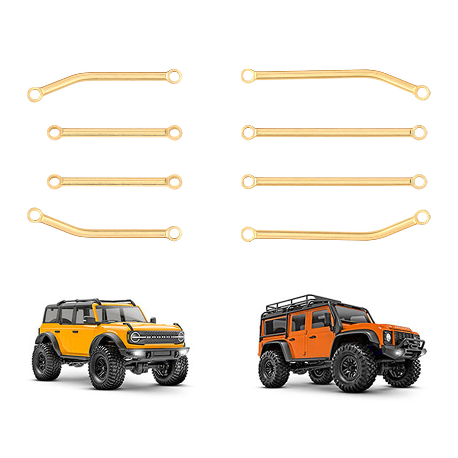 FEDCO TRX4M Brass Steering Links CNC High Clearance Chassis Set