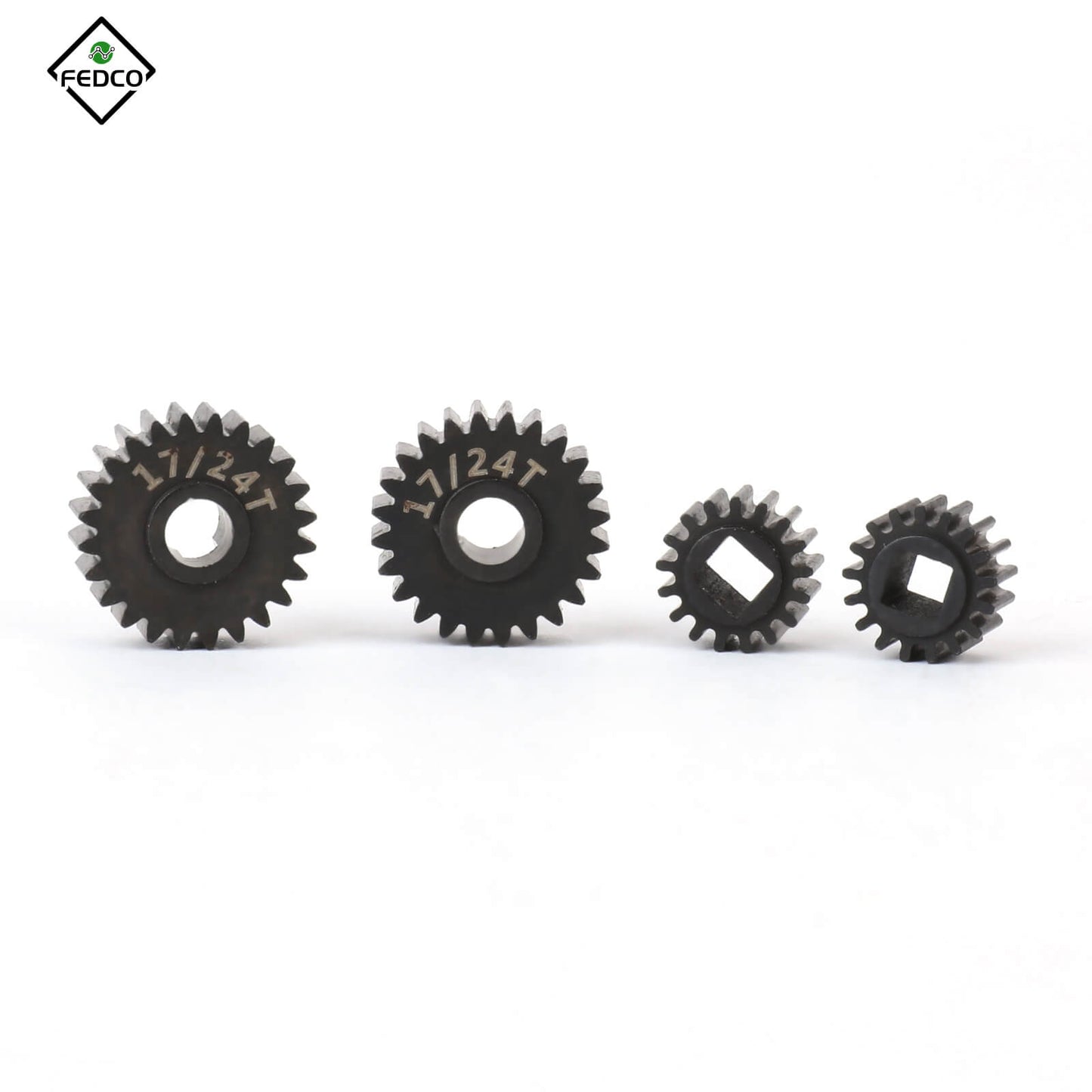 FEDCO UTB18 Transmission Gear Kit Front Portal Gears 48P 24T/17T 27T/14T Gear For Axial UTB18 Upgrades Capra Trail 4WD 1/18 RC Crawler