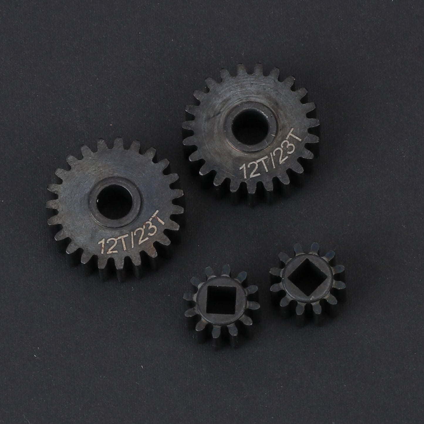 FEDCO SCX10III Portal Gear Set 23T/12T Harden Steel Gears for Axial SCX10 III Upgrade Parts 1/10 RC Crawler