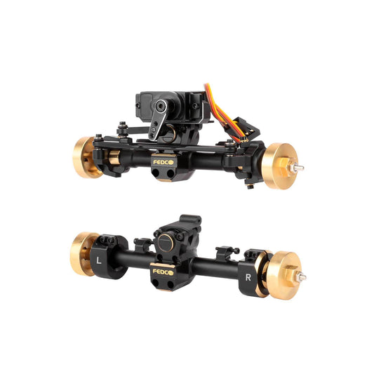 FEDCO SCX24 Front&Rear Axles 1/24 Upgrade Parts