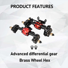 FEDCO SCX24 Portal Axles Differential +10 MM Extended Axles