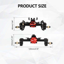 FEDCO SCX24 Portal Axles Differential +10 MM Extended Axles