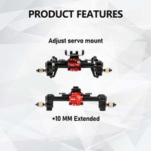 FEDCO SCX24 Portal Axles Differential +10 MM Extended Axles