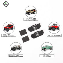 FEDCO SCX24 Side Plate Rock Sliders with Scx 24 Shock Mount Chassis Post
