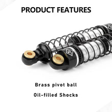 FEDCO Redcat Ascent 18 Shocks With Springs For Redcat Ascent 18 Upgrades
