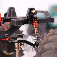 FEDCO FCX24 Shocks 43MM Long Travel Shock Absorber With 48.5MM Steering Links Set For FMS FCX24 Upgrades 1/24 RC Crawler