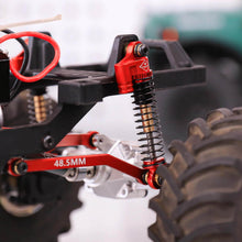 FEDCO FCX24 Shocks 43MM Long Travel Shock Absorber With 48.5MM Steering Links Set For FMS FCX24 Upgrades 1/24 RC Crawler
