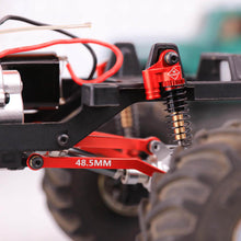 FEDCO FCX24 Shocks 43MM Long Travel Shock Absorber With 48.5MM Steering Links Set For FMS FCX24 Upgrades 1/24 RC Crawler