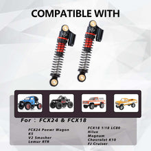 FEDCO FCX24 Shocks 47MM Oil-Filled Shocks Absorber With Springs