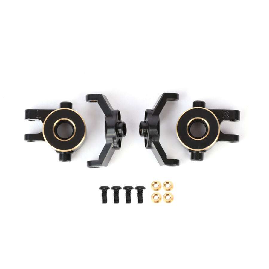 FEDCO Brass TRX4M Steering Knuckles with Caster Blocks C-hubs Steering Set