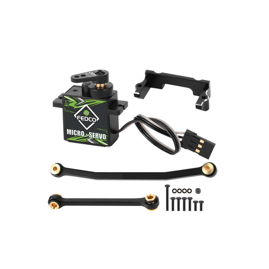 FEDCO FCX24 Servo Upgrade For FMS FCX18 FCX24 Upgrades 1/24 1/18 RC Crawler