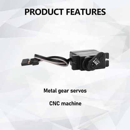 FEDCO FCX24 Servo Upgrade For FMS FCX18 FCX24 Upgrades 1/24 1/18 RC Crawler
