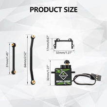 FEDCO FCX24 Servo Upgrade For FMS FCX18 FCX24 Upgrades 1/24 1/18 RC Crawler