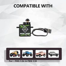 FEDCO FCX24 Servo Upgrade For FMS FCX18 FCX24 Upgrades 1/24 1/18 RC Crawler