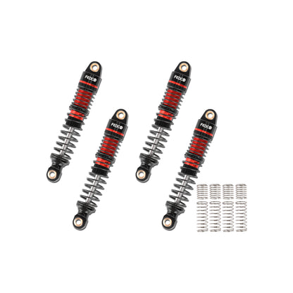 FEDCO DSS18 Shocks 51MM Oil-Filled Dual Spring Shock Absorber CNC Long Threaded Oil Damper With Spring For TRX4M Upgrades 1/18 RC Crawler