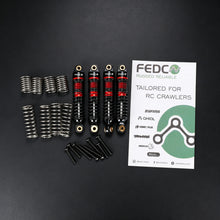 FEDCO DSS18 51MM Shocks Dual Spring Shock Absorber For TRX4M Upgrade