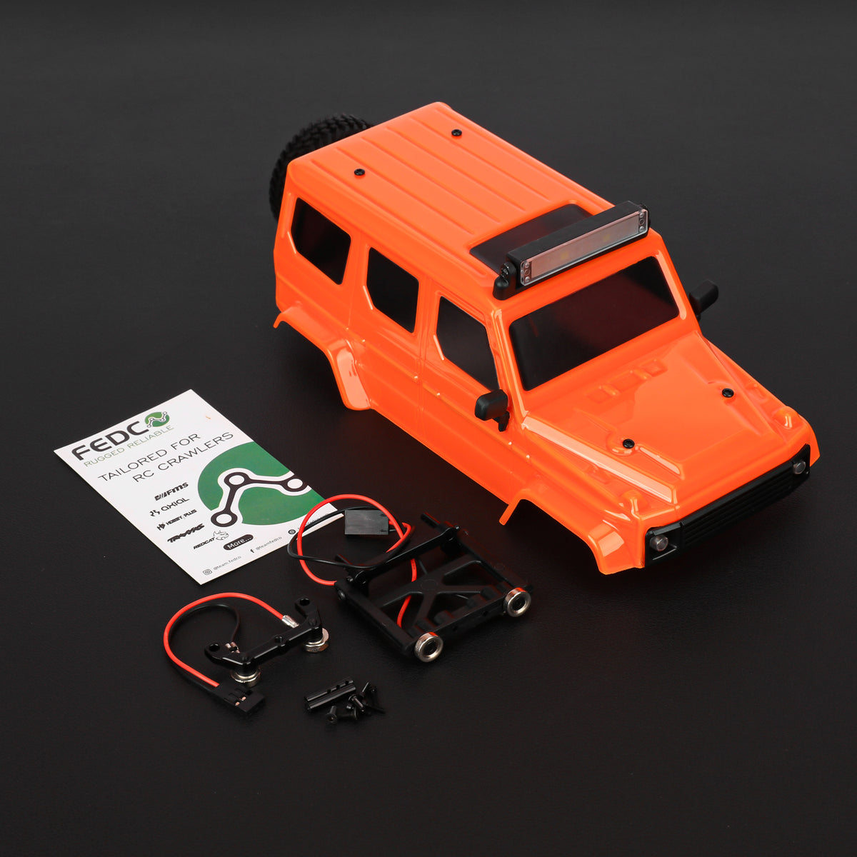 FEDCO SCX24 Body Magnetic Stand with Lights for SCX24 Upgrades