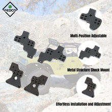 FEDCO SCX24 Shock Mount 4PCS Multiple Mounting Positions Shock Bracket