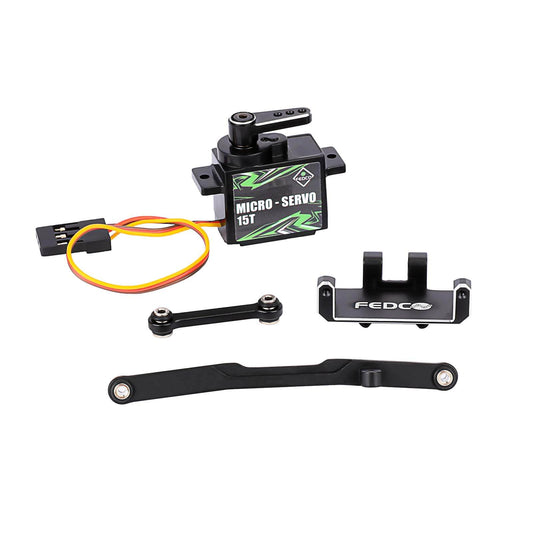 FEDCO SCX24 RC Servo+Servo Mount 1/24 Upgrades