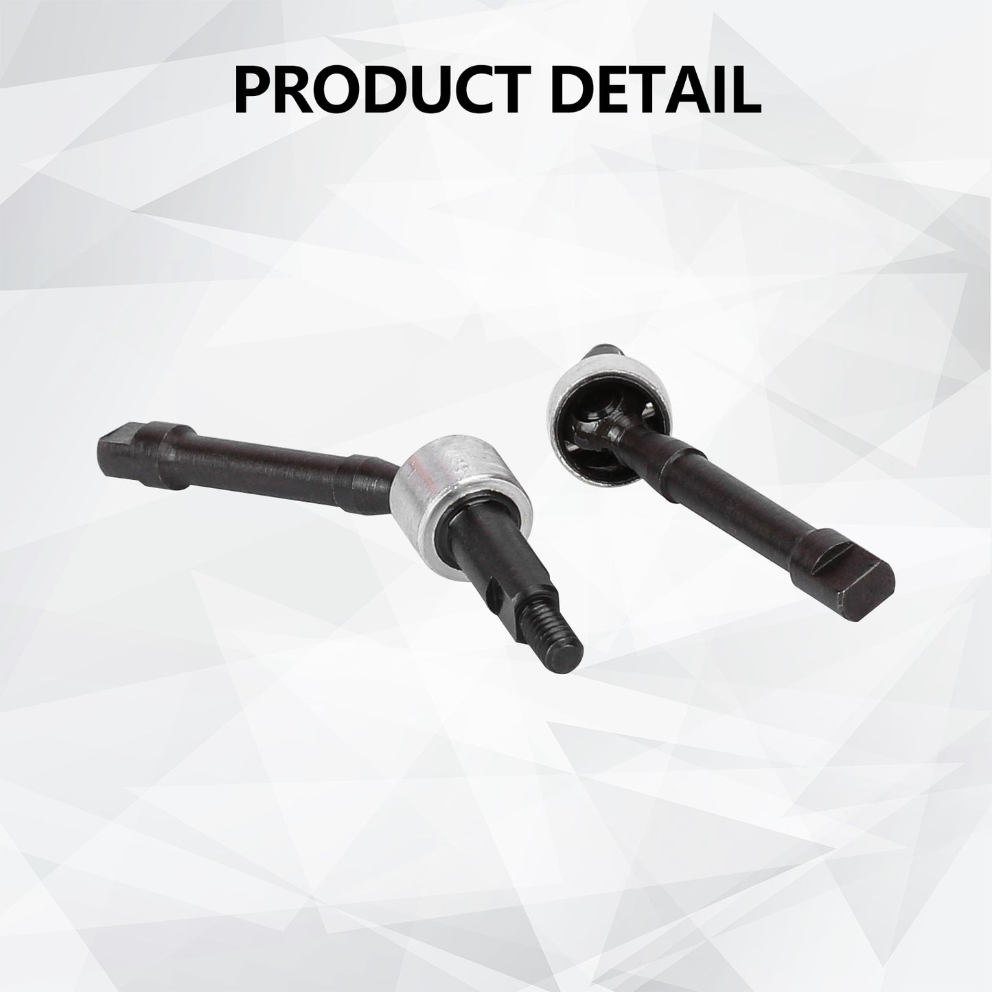 FEDCO SCX30 DriveShafts Steel CVD Drive Shaft Front Driveshaft for SCX30 Upgrades 1/30 RC Crawler