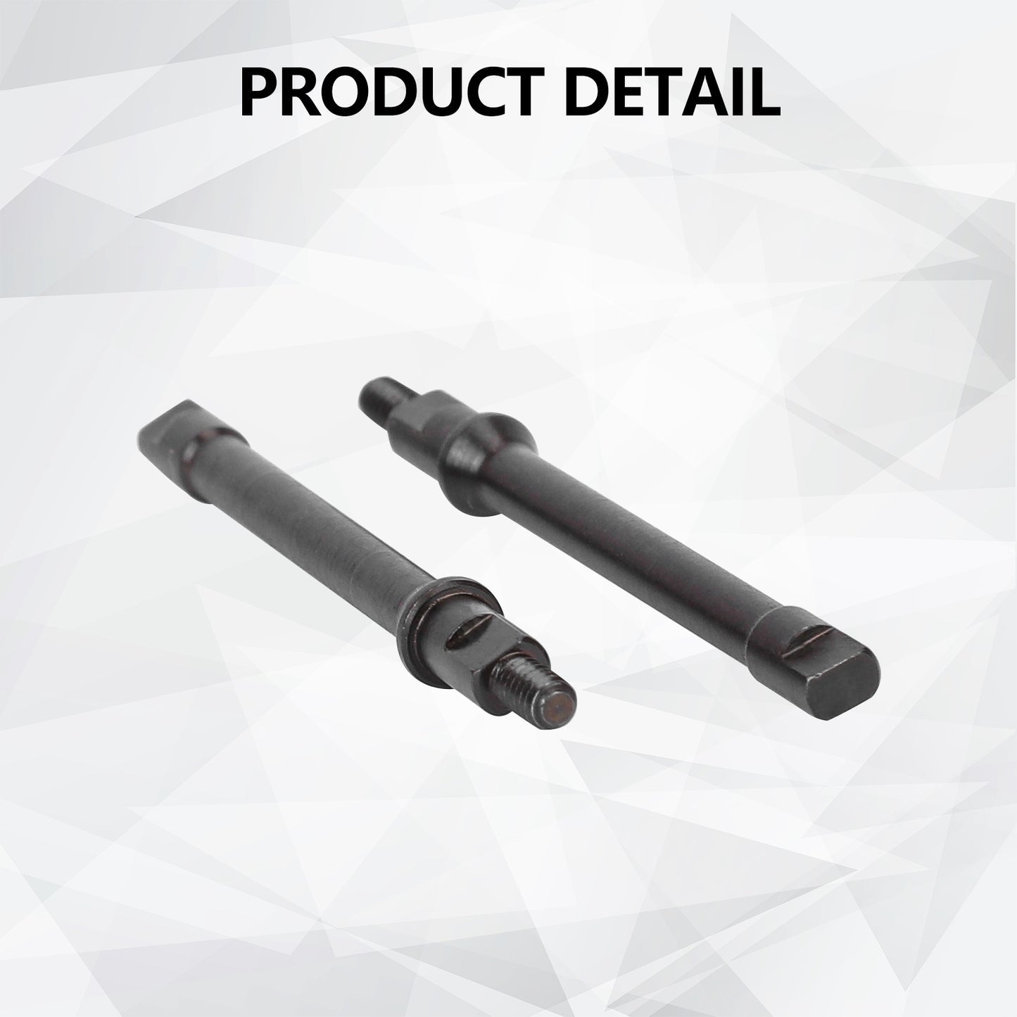 FEDCO SCX30 DriveShafts Steel CVD Drive Shaft Rear Driveshaft for SCX30 Upgrades 1/30 RC Crawler