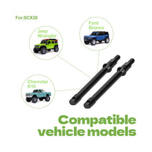 FEDCO SCX30 Rear Driveshaft CVD Axle Shafts for SCX30 Upgrades