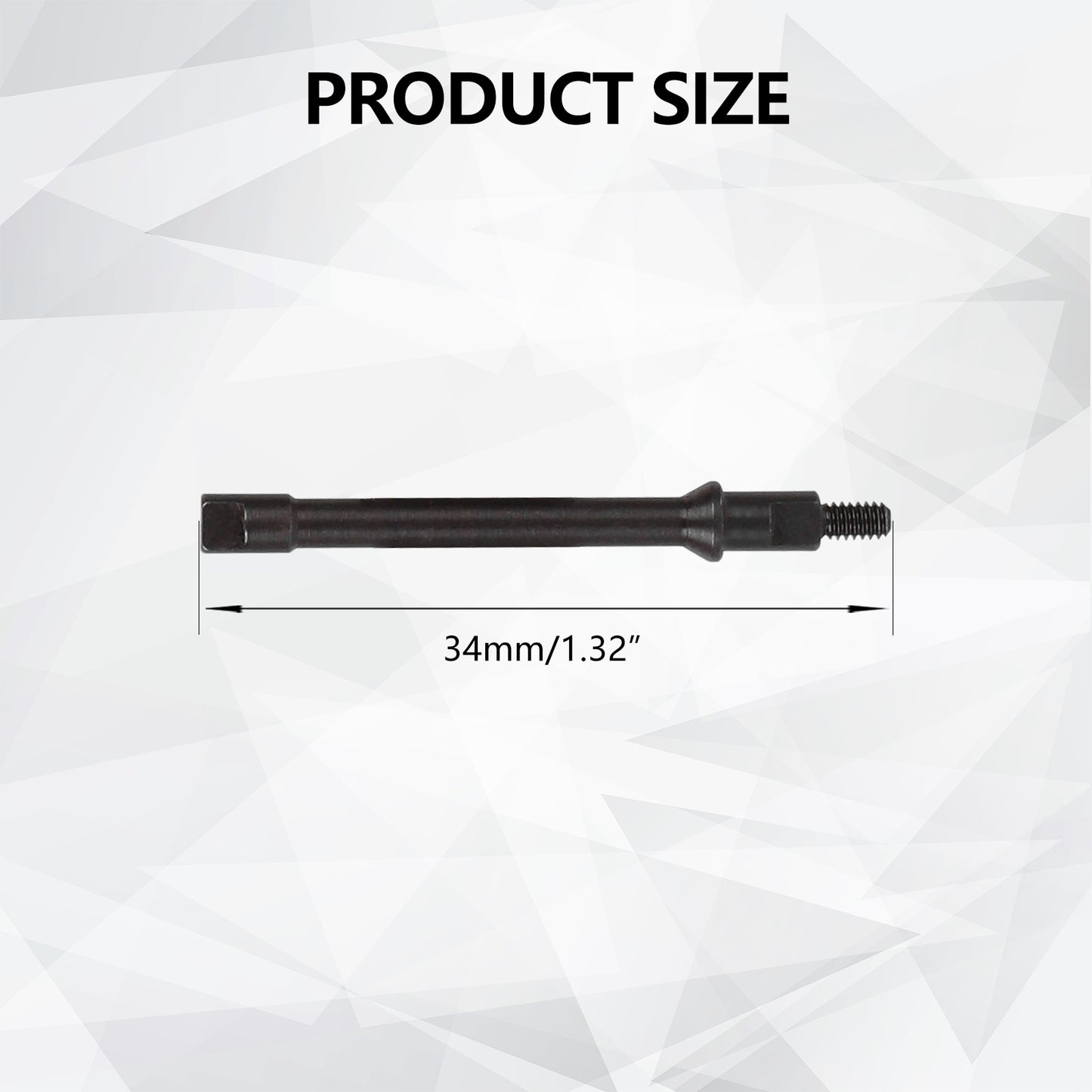 FEDCO SCX30 DriveShafts Steel CVD Drive Shaft Rear Driveshaft for SCX30 Upgrades 1/30 RC Crawler